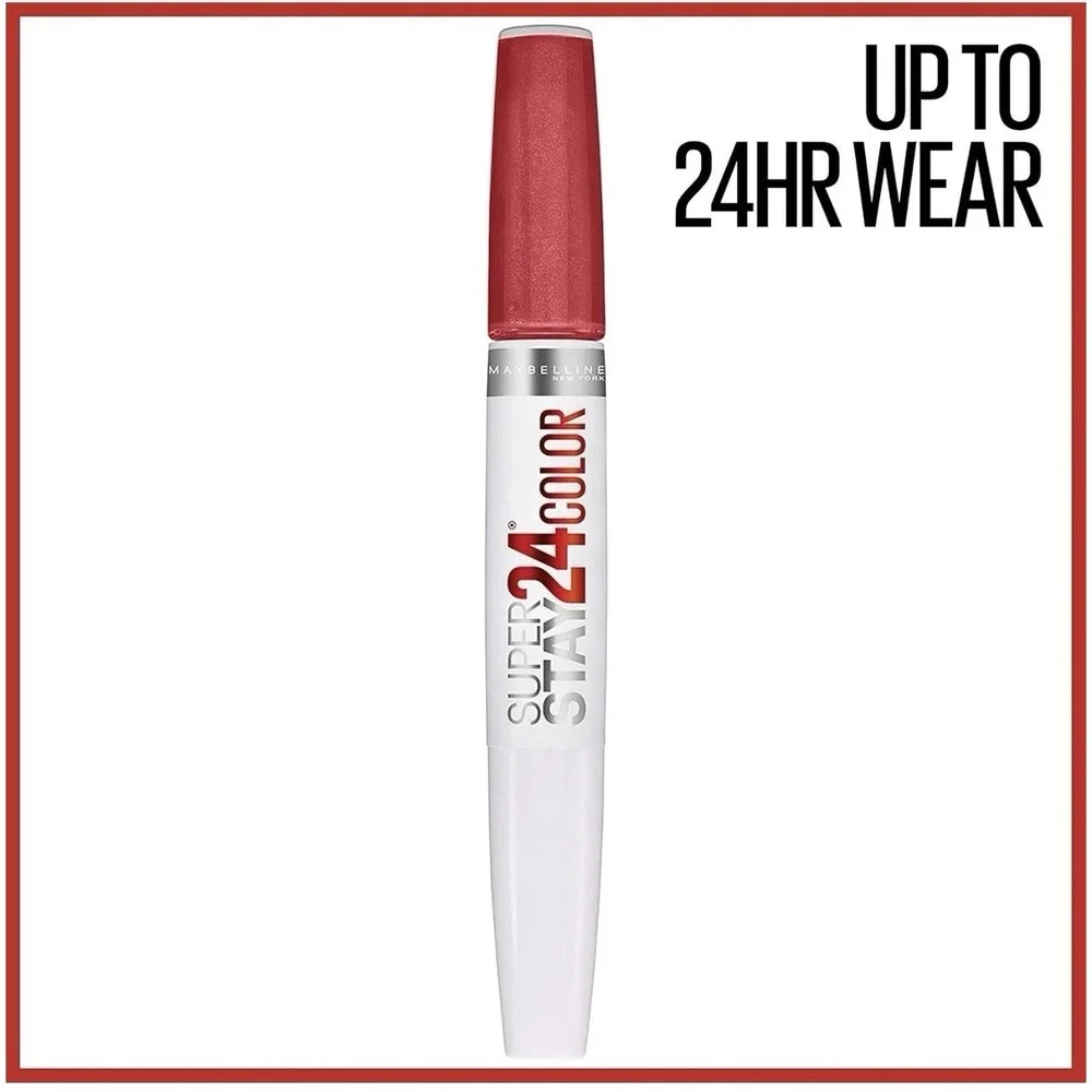 Maybelline Superstay 24 Color Liquid Lipstick 020 Continuous Coral Satin Finish